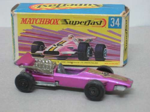Matchbox Superfast Formula 1 Racing Car - No. 34
