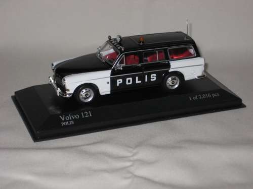 Minichamps Volvo 121 Break 1966 Police Stationwagon  - No 430 171190