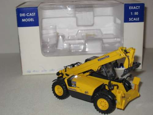 Komatsu WH613 Forklift Loader by Universal Hobbies like Caterpillar - Boxed