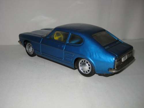 Tin Tinplate Ford Capri Aoshin Friction operated - Japan