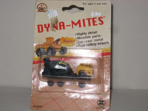 Dyna-Mites Zylmex -  like Caterpillar - Cement Mixer Truck