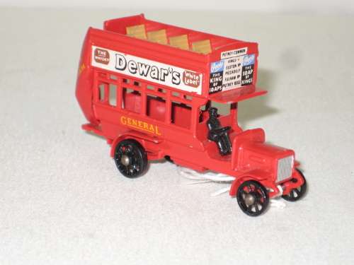 Matchbox MOY London Bus 1911 `B` Type - No Y-2