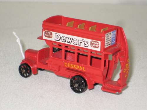 Matchbox MOY London Bus 1911 `B` Type - No Y-2