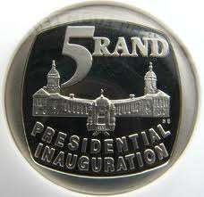 Mandela Presidentail Inauguration COINS unc MS Quality