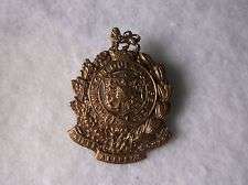 PRINCE ALFREDS GUARD SOUTH AFRICAN IRISH REGIMENT HELMET PLATE MILITARY BADGE