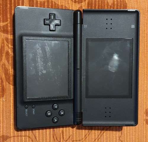 Nintendo DS Lite Black + New Super Mario DS Game [Working]