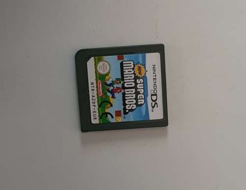Nintendo DS Lite Black + New Super Mario DS Game [Working]
