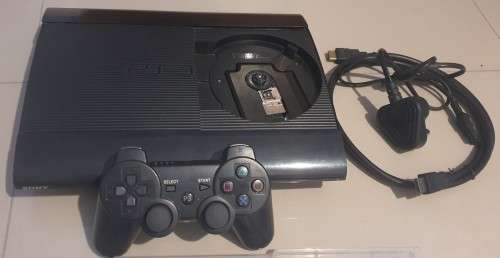 PS3 Super Slim 500GB + Controller + 3 Games [ Great Condition ]