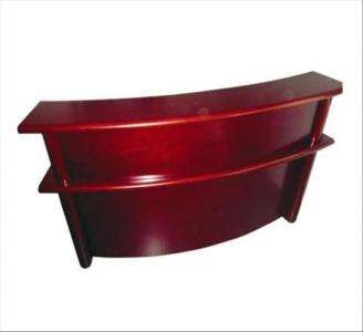MAHOGANY RECEPTION DESK VENEER JUST MANUFACTURED!