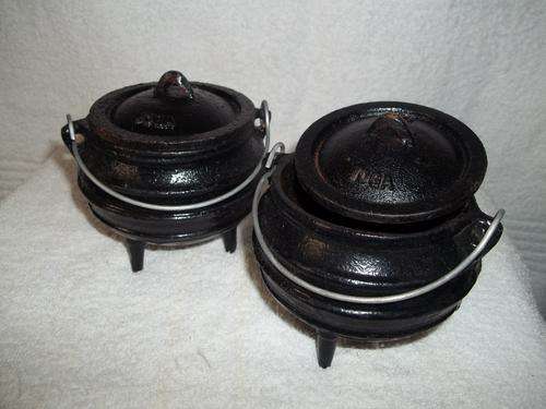 2 x 1/8 Joga Black Cast-iron Pot (The real thing)