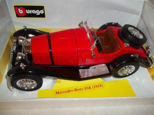 Burago Gold Collection Mercedes-Benz SSK (1928) 1 ; 18