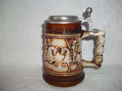 GOOD OLD GERMAN BEER MUG STAMPED "ORIGINAL GERZIT"