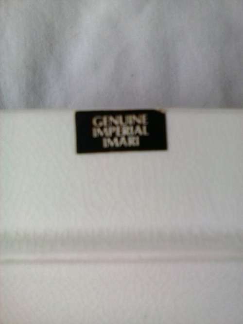 Imperial Imari rectangular porcelain Plate, 12.5cm x 16.5cm