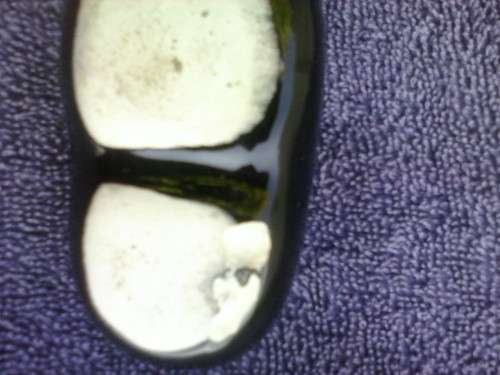 Dutch shoe ornament - small chip on the bottom, 9cm x 4.5cm