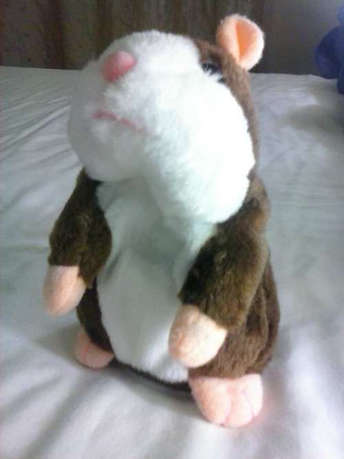 Talking hamster toy