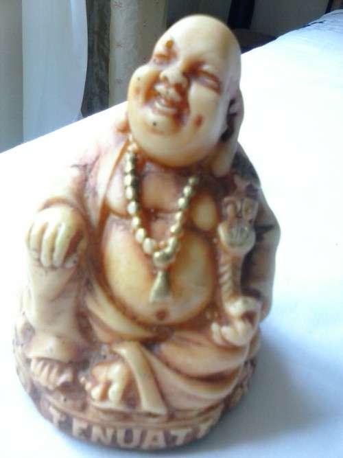 Buddha figurine - large, made from resin, 10.5cm high