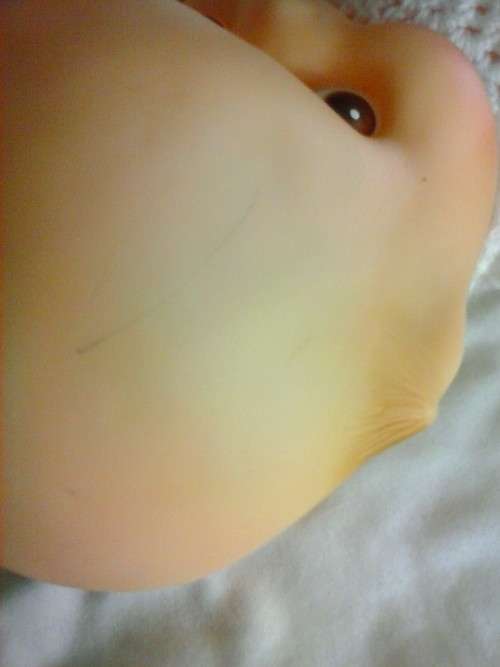 Large Kewpie doll, about 50cm tall, moving arms, legs and head.