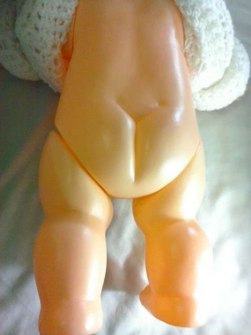Large Kewpie doll, about 50cm tall, moving arms, legs and head.