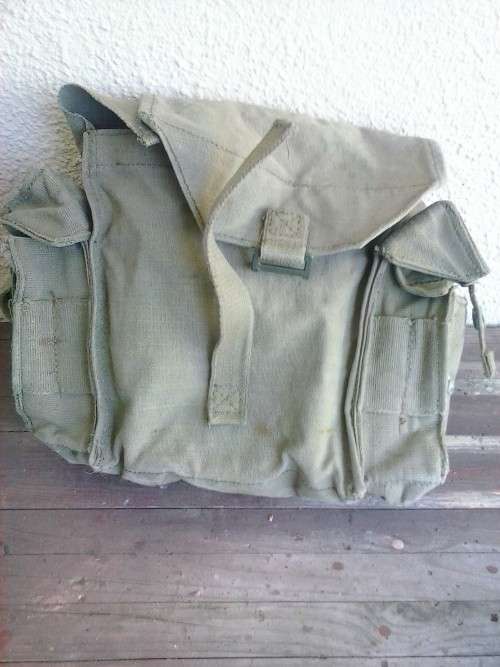 Army canvas sling bag