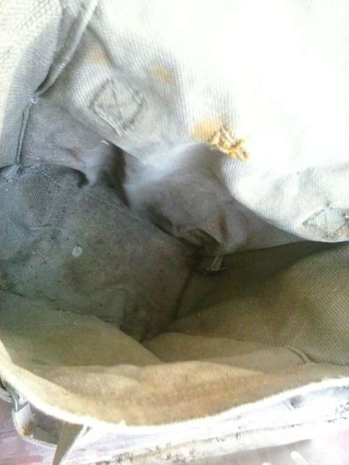 Army canvas sling bag