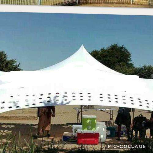 Stretch tent non waterproof 100 people