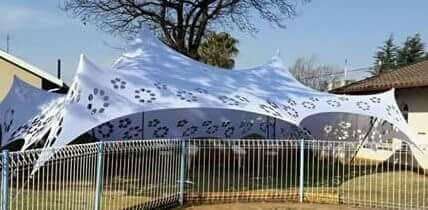 Stretch tent non waterproof 100 people