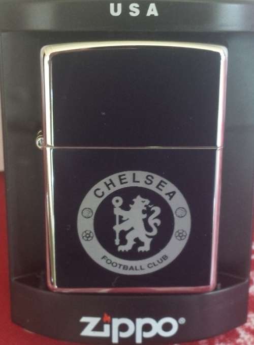 Chelsea Zippo Lighter High Polish Chrome