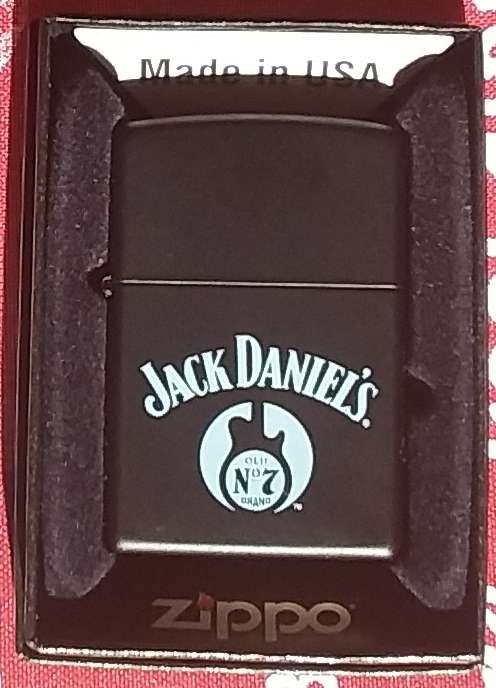 Jack Daniels Zippo Lighter High Polish Chrome