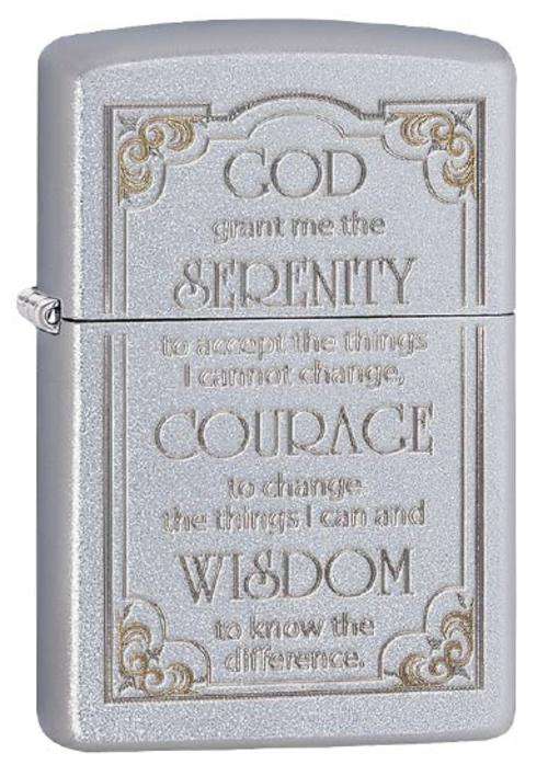 Serenity Prayer Zippo Lighter