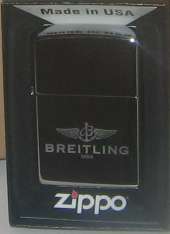 Zippo lighter Breitling, engraved
