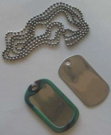 Military Dog Tags FREE ENGRAVING
