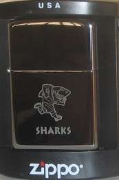 Sharks Zippo lighter