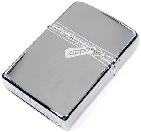 Zippo Zipped Black Ice