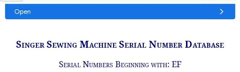 SINGER SEWING MACHINE (OLD LADY FROM 1949!!)