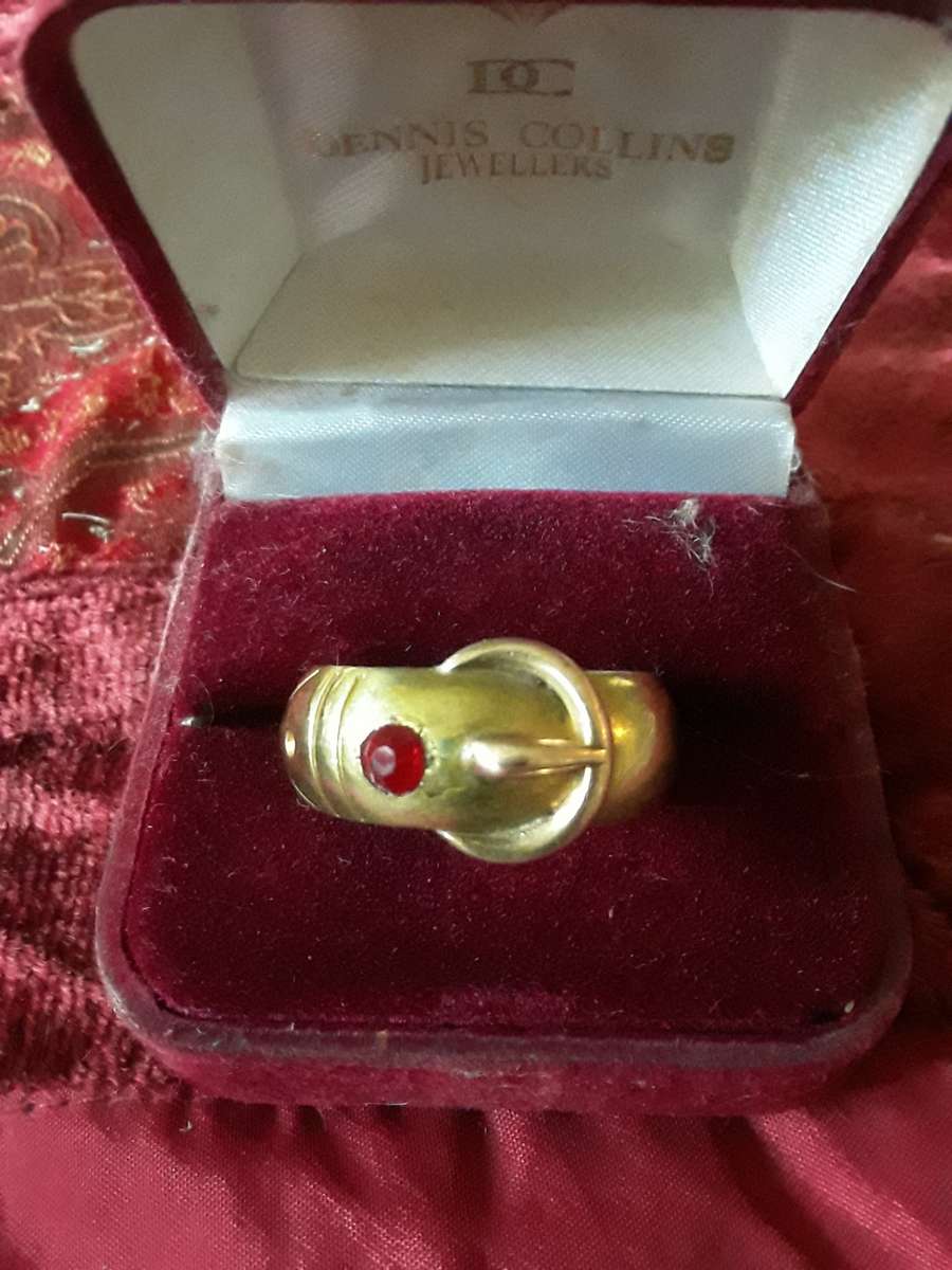 Men`s Ring (22kt Gold Plated)