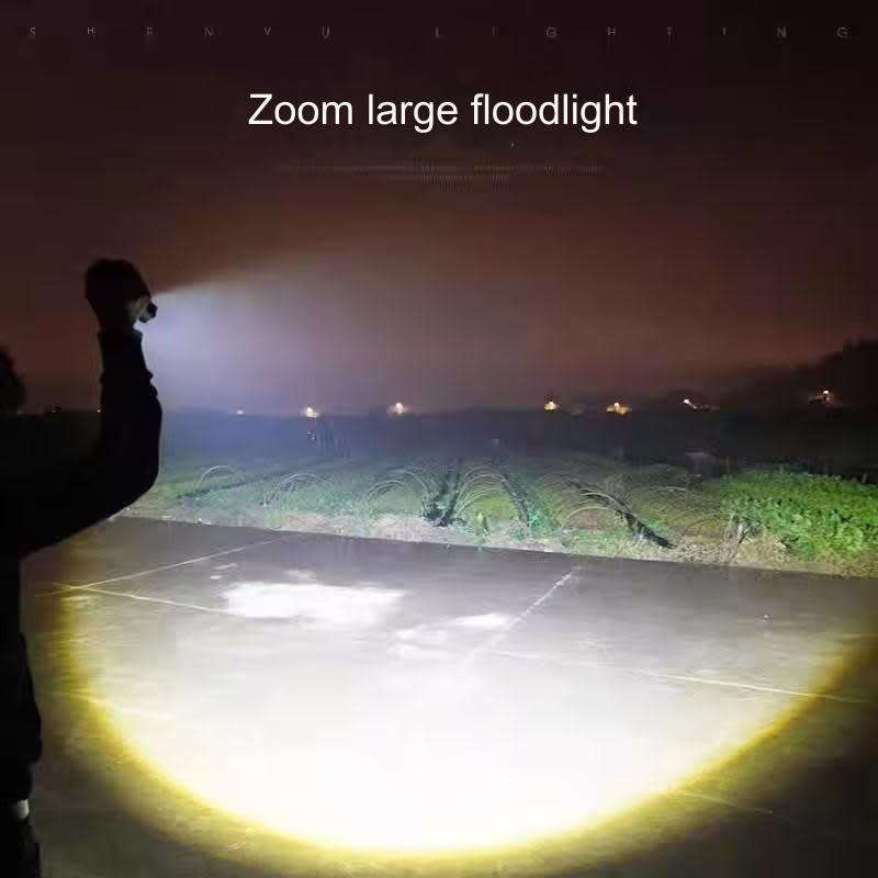 Strong Light Flashlight Rechargeable Outdoor Mini Torch