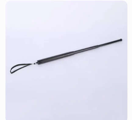 Self-defense Stick Black  Telescopic Stick With Storage Bag Self-defense Stick Bag