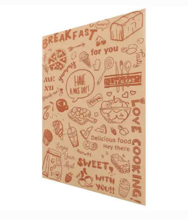 Oil-absorbing paper air fryer baking paper