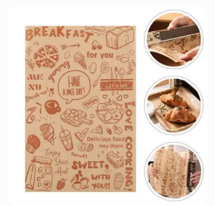 Oil-absorbing paper air fryer baking paper