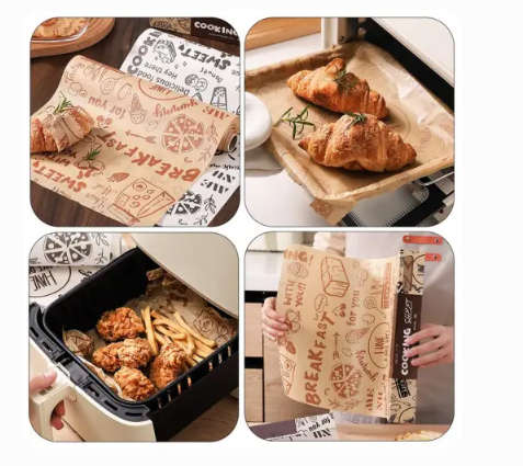 Oil-absorbing paper air fryer baking paper