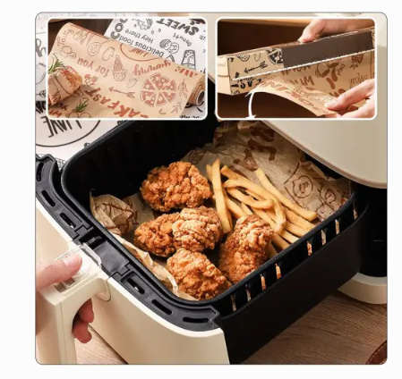 Oil-absorbing paper air fryer baking paper
