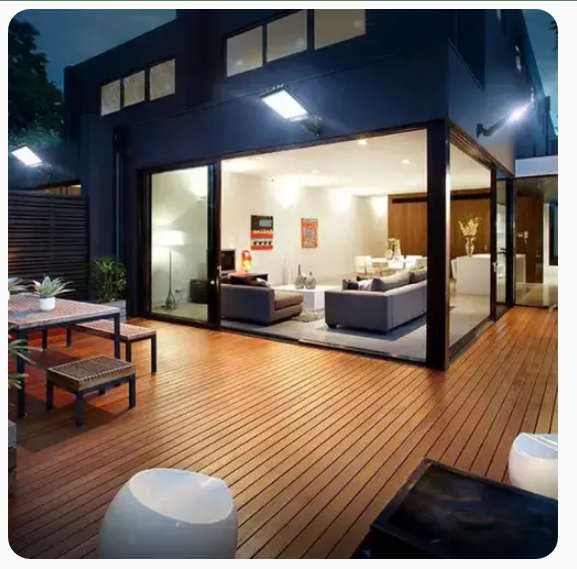 Outdoor Garden 108COB Wall Mounted Motion Sensor Light Solar Street Light