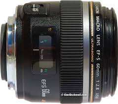 CANON EF-S 60mm f 2.8 MACRO LENS