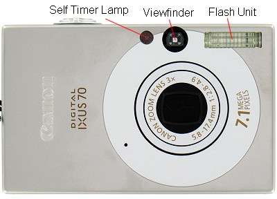 CANON IXUS 70 ULTRA COMPACT CAMERA