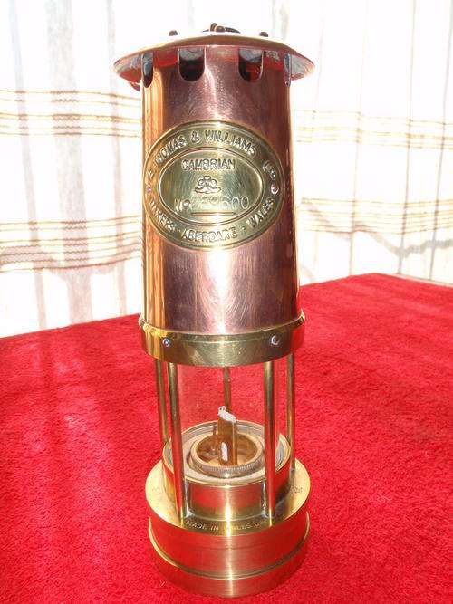 MINERS BRASS OIL LANTERN
