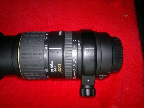 SIGMA 170 - 500mm APO LENS (1: 5-6.3)