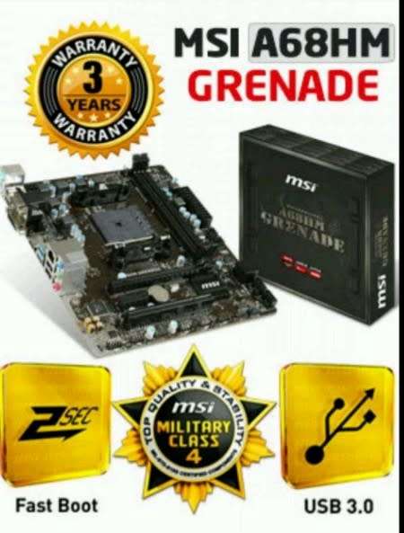 Custom PC. AMD-ATHLON X4 845 3.5 - 3.8Ghz. 8GB Ram. Radeon RX 460 4GB Graphics