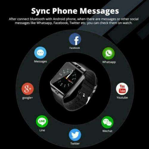 eBay Details about DZ09 Smart Watch Bluetooth Black eBay Details about DZ09 Smart Watch Bluetooth Bl