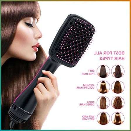 One-Step Hair Dryer and Styler