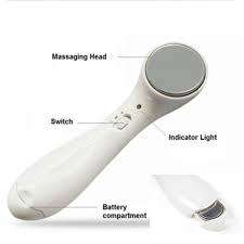 High Frequency Ultrasonic Facial Beauty Device Ionic Face Cleaner Wrinkle Removal Skin Lift Massager